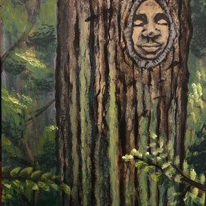 ORIGINAL ARTWORK - Forest Landscape